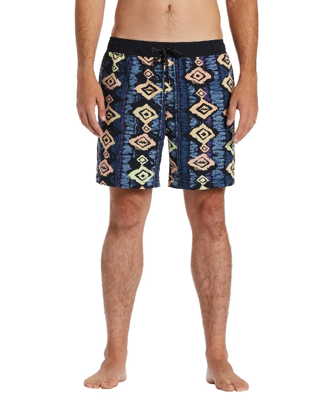 Black High Waisted Sports Short for Style -Billabong Sundays Layback  Boardshorts