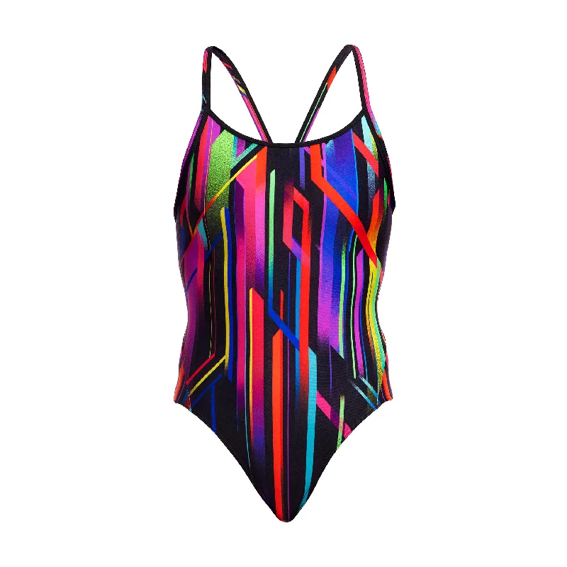 swimwear rainy weather -Baby Beamer | Ladies Diamond Back One Piece