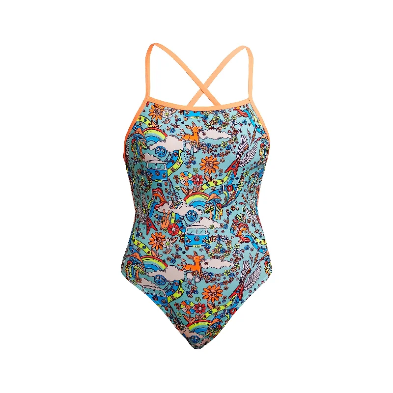 swimwear busy schedules -Sunny Bunny | Ladies Tie Me Tight One Piece