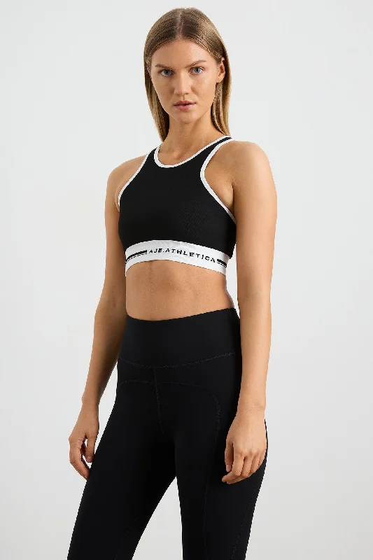 Blue Sports Top for Gym -Seamless Crop Top 331