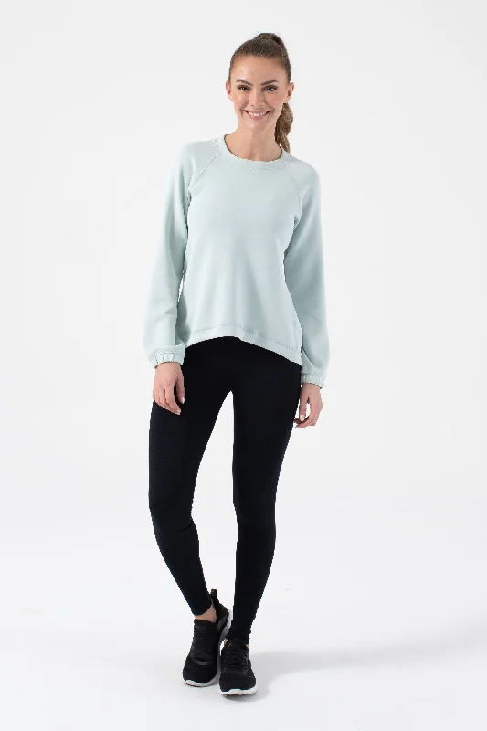 Black Eco-Friendly Sports Top for Green Living -Sleek Sweat