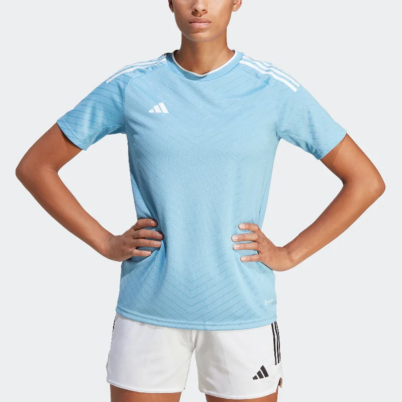 Blue Racerback Sports Top for Cardio -Women's adidas Campeon 23 Jersey